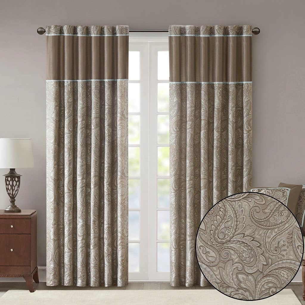 Jacquard Curtain Panel