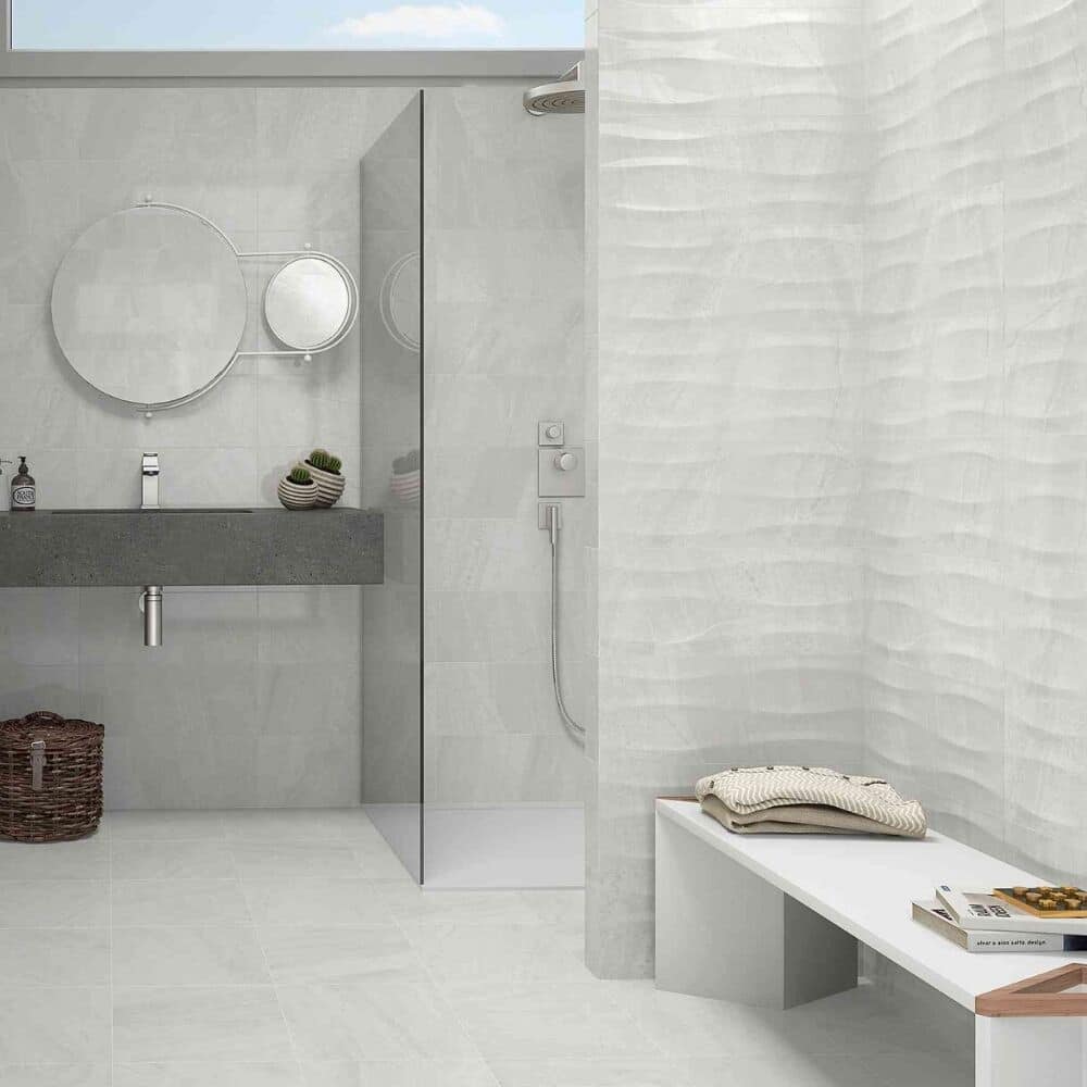 Hudson 8x20 White Matte Ceramic Wall Tile