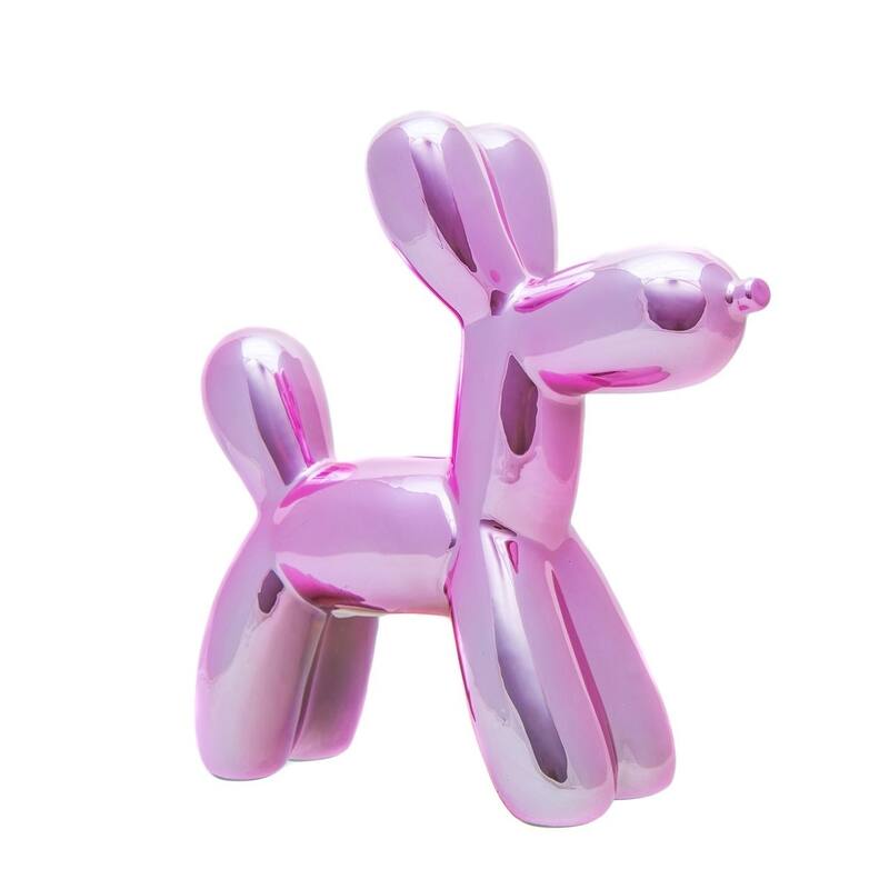 Interior Illusions Plus Mini Ceramic Dog Piggy Bank - 7.5in tall