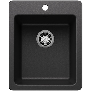 Blanco 443237 Liven 16-3/4" Drop-In/Undermount Single Basin SILGRANIT