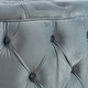 preview thumbnail 14 of 32, Zelfa Modern Glam Tufted Velvet Round Ottoman by Christopher Knight Home