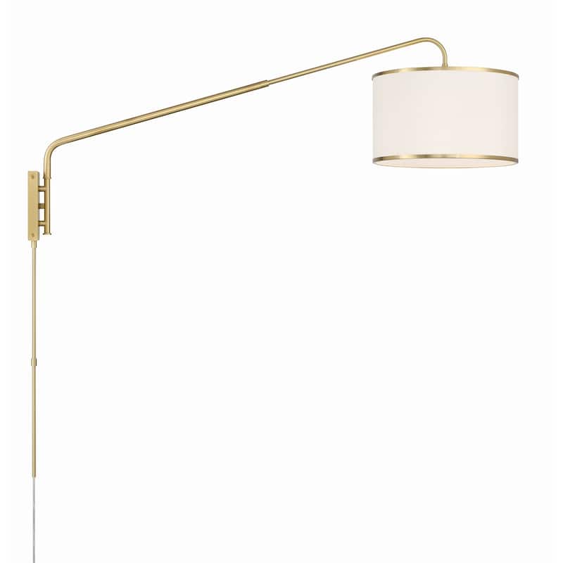 Crystorama Lighting Group MAL-601 Mallory 22" Tall Wall Sconce - Soft Brass