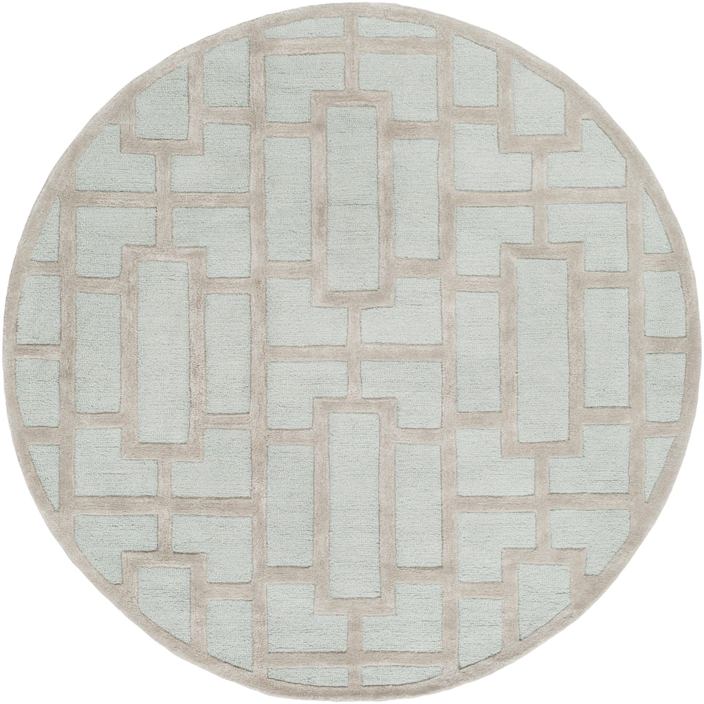 Hand-Tufted Thaxted Wool Area Rug - 6' Round