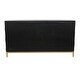 preview thumbnail 30 of 39, Contemporary Dark Brown Geometric Designed Wood Cabinet and Dresser Collection