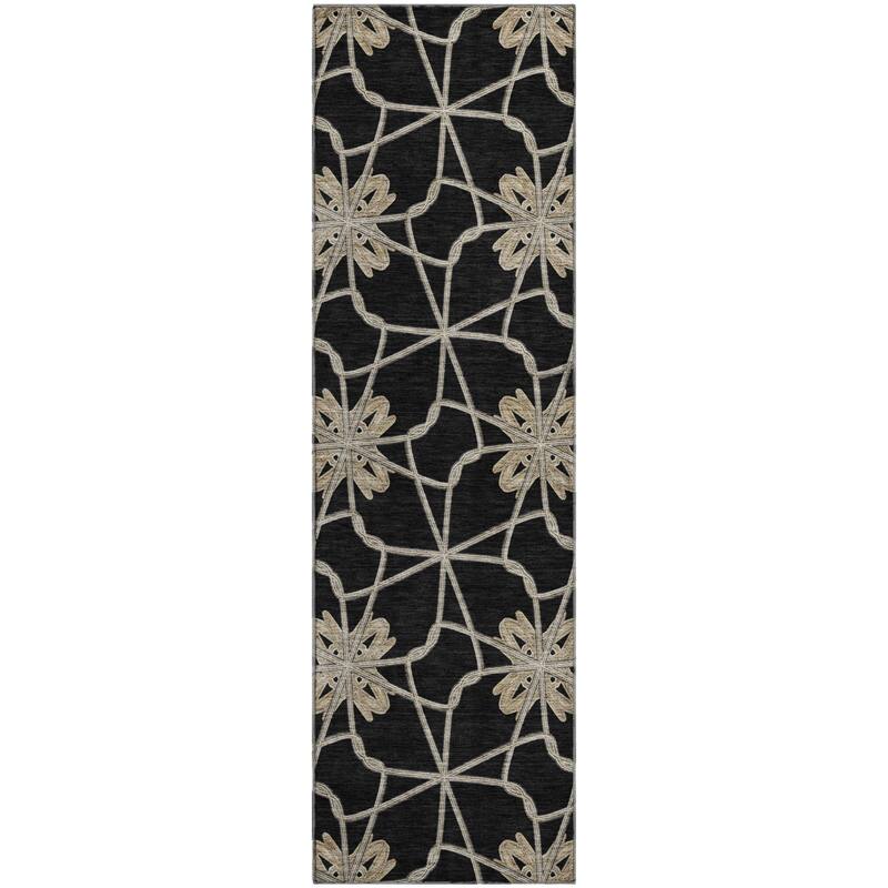 Premium Washable Super Soft Contemporary Tangle Mayfield Rug