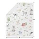 preview thumbnail 4 of 5, Farm Animals Collection Boy Girl Baby Receiving Security Swaddle Blanket - Watercolor Farmhouse Horse Cow Sheep Pig