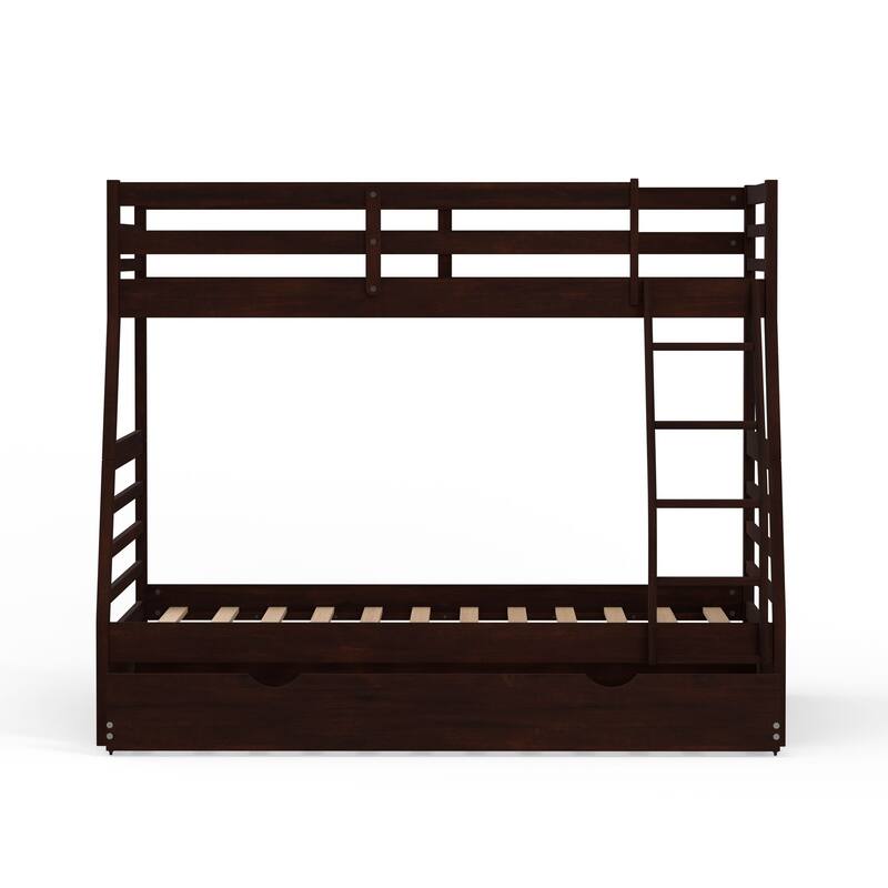 Plana Wood Bunk Bed and Trundle