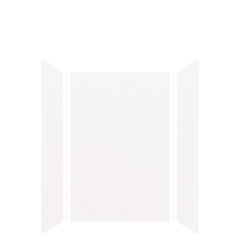 Transolid Expressions 36-in X 48-in X 72-in Glue to Wall Shower Walls - 48" x 36" x 72" - 48" x 36" x 72"
