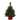 24" Fir Tree with Battery Operated Multicolor LED Lights - 2 Foot