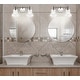 preview thumbnail 32 of 67, Modernist Vintage Metal/Glass Industrial Rustic LED Vanity, by JONATHAN Y