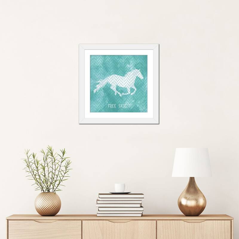 iCanvas "Horse Silhouette III" by Erin Clark
