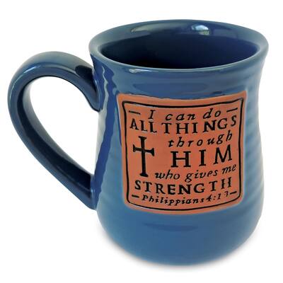 I Can Do All Things Religious Microwave Safe Mug - 5.5 x 4.25 x 4.75
