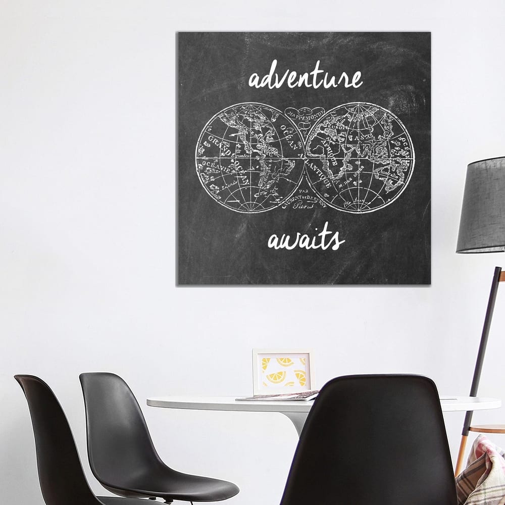 iCanvas "Adventure Awaits I" by Erin Clark Canvas Print