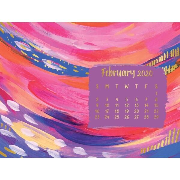 Shop Lang Companies 2020 Ettavee Easel Desk Calendar On Sale