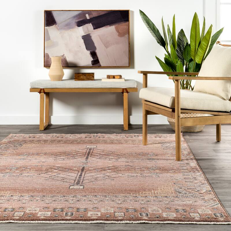 Nuloom Talulla Vintage Arrow Fringe Area Rug