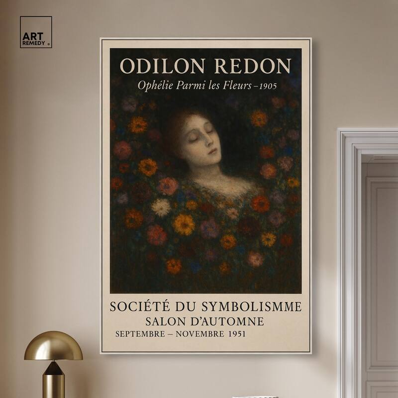 Redon's Beauty Canvas by Art Remedy
