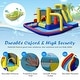 preview thumbnail 7 of 8, Gymax 7-in-1 Inflatable Water Slide Water Park Kids Bounce Castle With - See Details