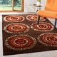 preview thumbnail 5 of 57, SAFAVIEH Handmade Soho Panajota Deco Wool Rug 3'6" x 5'6" - Brown/Gold - Rectangle
