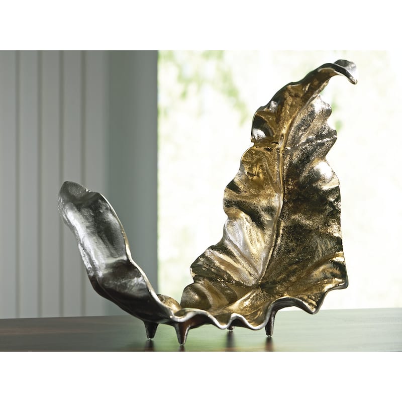Signature Design by Ashley Darinsen Gold/Silver Sculpture - 14" W x 12" D x 14" H