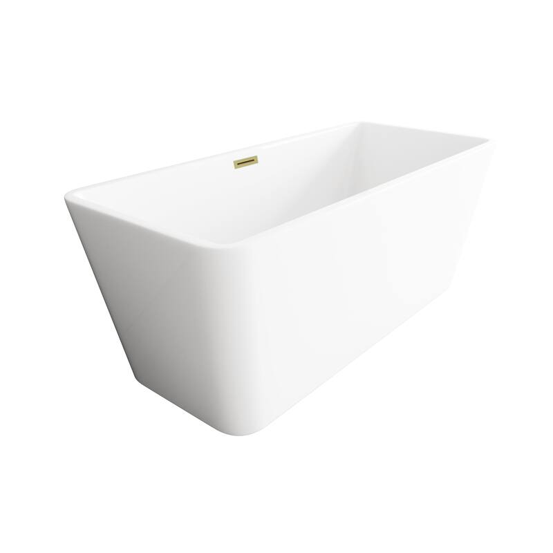 Thaddeus Bathtub in Glossy White