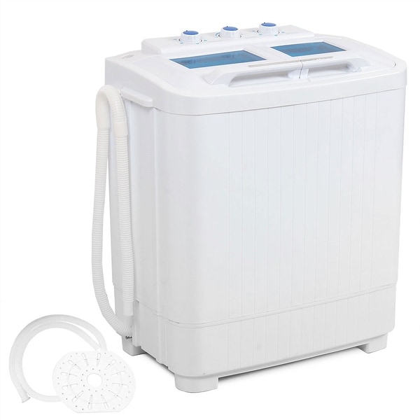Della Electric Small Mini Portable Compact Washer Washing Machine