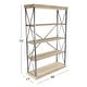 preview thumbnail 56 of 74, Brown Wood 3 Shelves Shelving Unit - 48 x 17 x 34