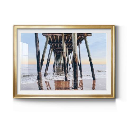 Under the Pier Premium Framed Print - Ready to Hang