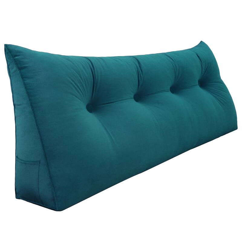 WOWMAX Bed Wedge Bolster Sit Up Reading Pillow Backrest