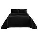 preview thumbnail 44 of 64, Superior Jacquard Matelasse Basket Cotton Bedspread Set