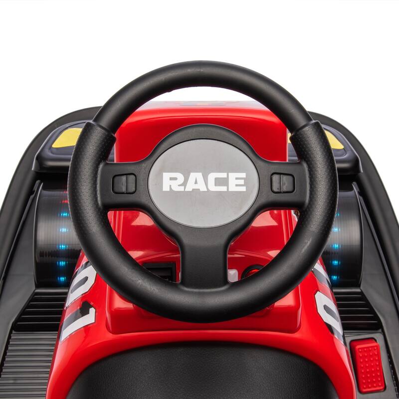 12V Kids Electric Bumper Car, Dual Motors, 360° Rotation, LED Flow Lights, Music, Horn & Fun Collision Effects for Ages 3-5