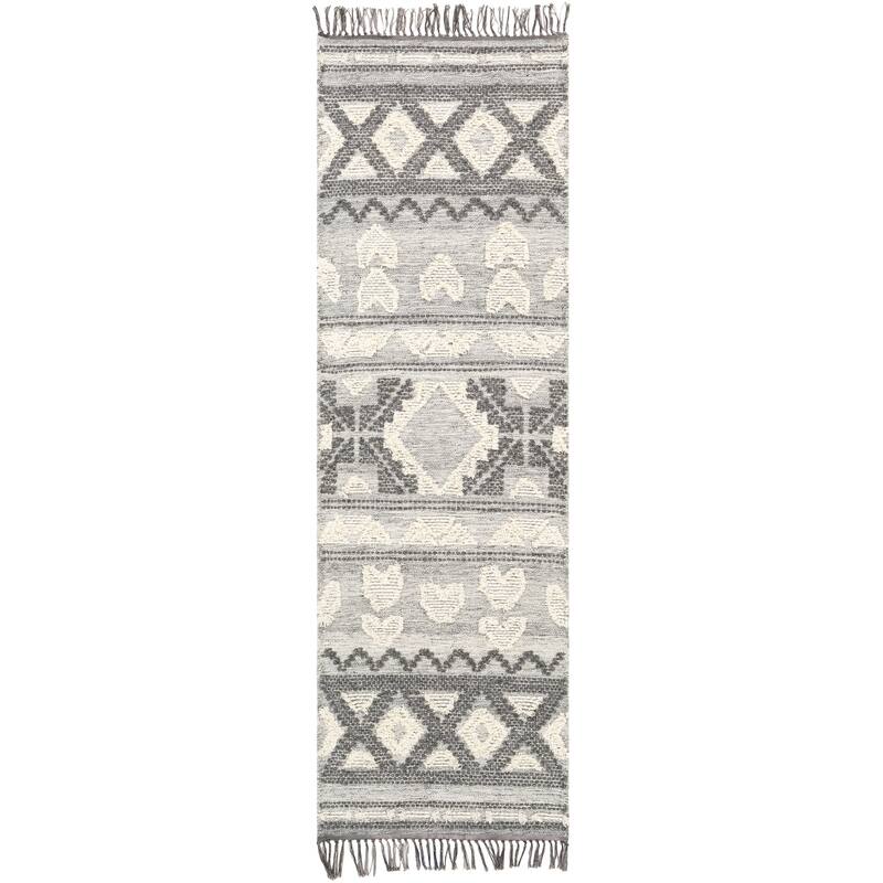 Helston Handmade Tribal Wool Area Rug