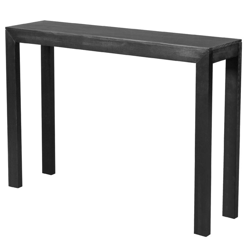 Pinewood Entryway Table Console with Sturdy Surface 220 lbs - 46.1 x 11.8 x 31.9 in