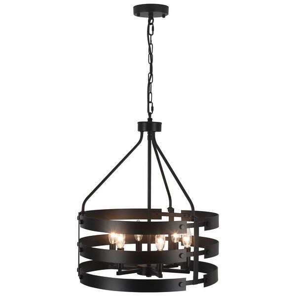 Farmhouse circle chandelier 2025