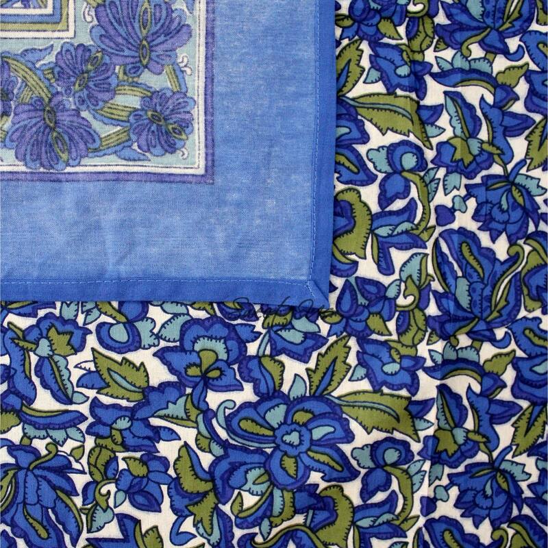 Cotton Floral Blyss Tablecloth Rectangle