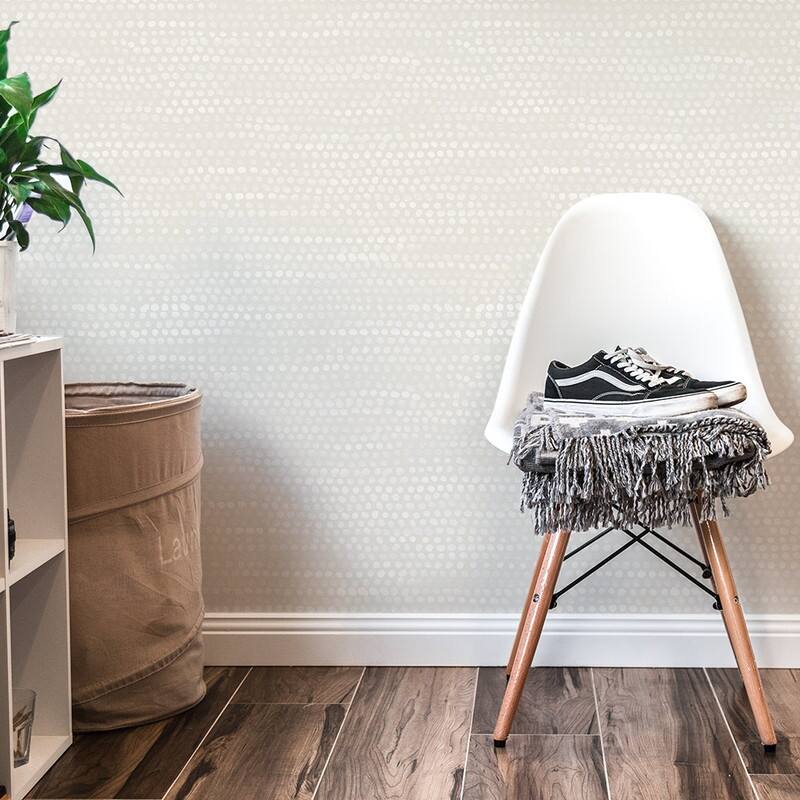 Moire Dots Removable Peel and Stick Wallpaper