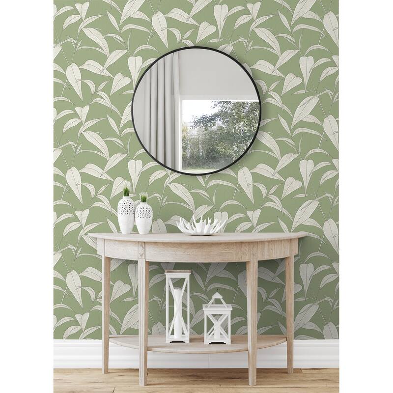 Seabrook Designs Cordila Non-Woven Unpasted Wallpaper