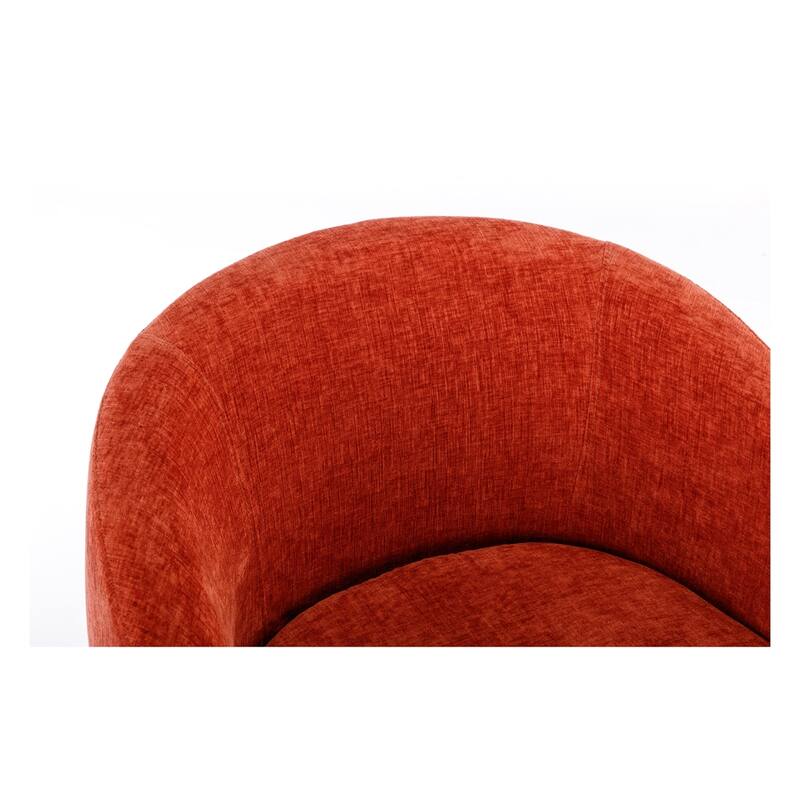 Fabric Swivel Accent Barrel Chair