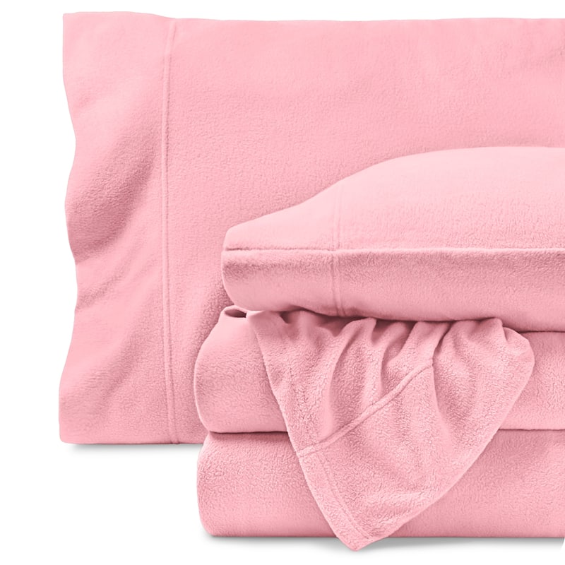 Bare Home Polar Fleece Deep Pocket Sheet Set