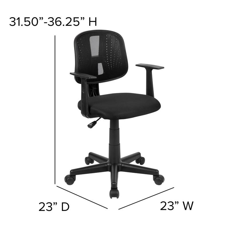 Pivot Back Mesh Swivel Task Office Chair
