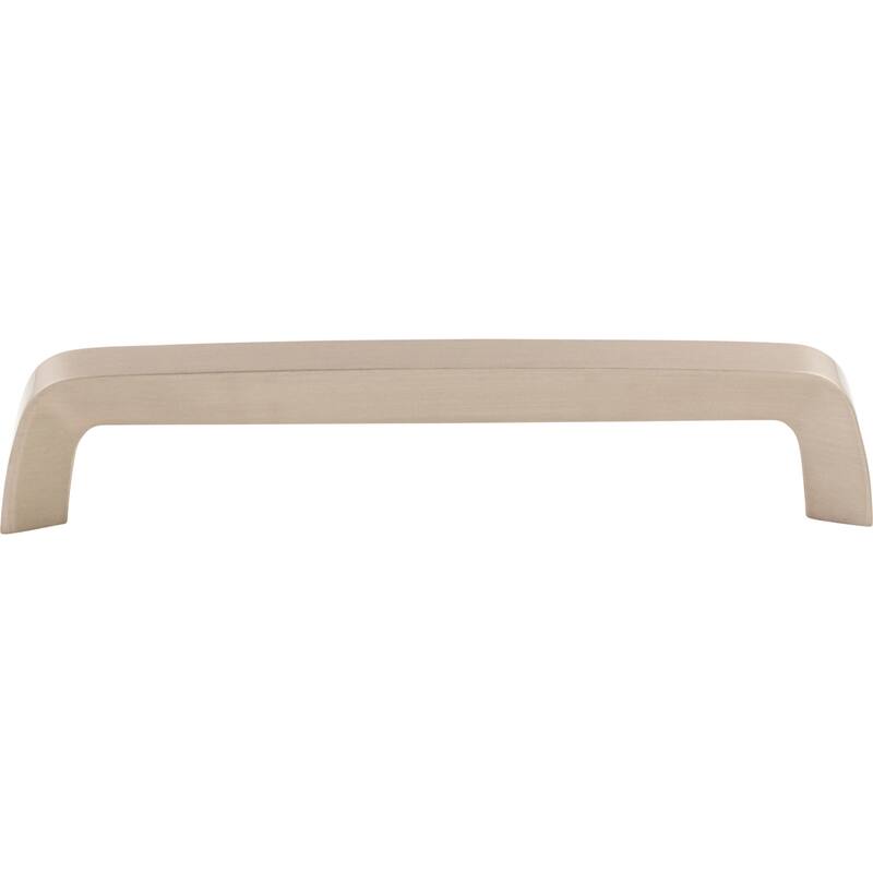 Top Knobs Tapered 6-5/16 Inch Center to Center Handle Cabinet Pull - Brushed Satin Nickel