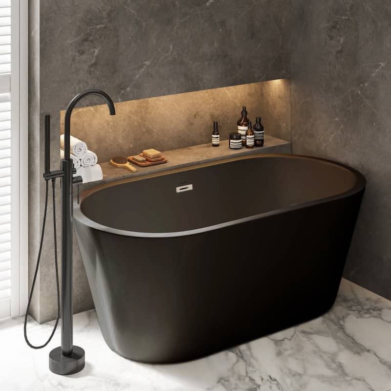 Swiss Madison SM-FB590 Claire 60" Free Standing Acrylic Soaking Tub