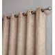preview thumbnail 63 of 74, Gracewood Hollow Plakalo Embossed Thermal-weaved Blackout Grommet Drapery Curtains