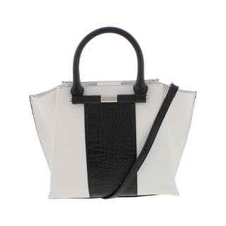 Nine West Handbags Our Best Clothing Shoes Deals Online At Nine West Womens Divide And Conquer Satchel Handbag Faux Leather Colorblock Medium