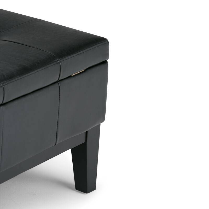 WYNDENHALL Lancaster 36-in. Wide Contemporary Square Table Ottoman