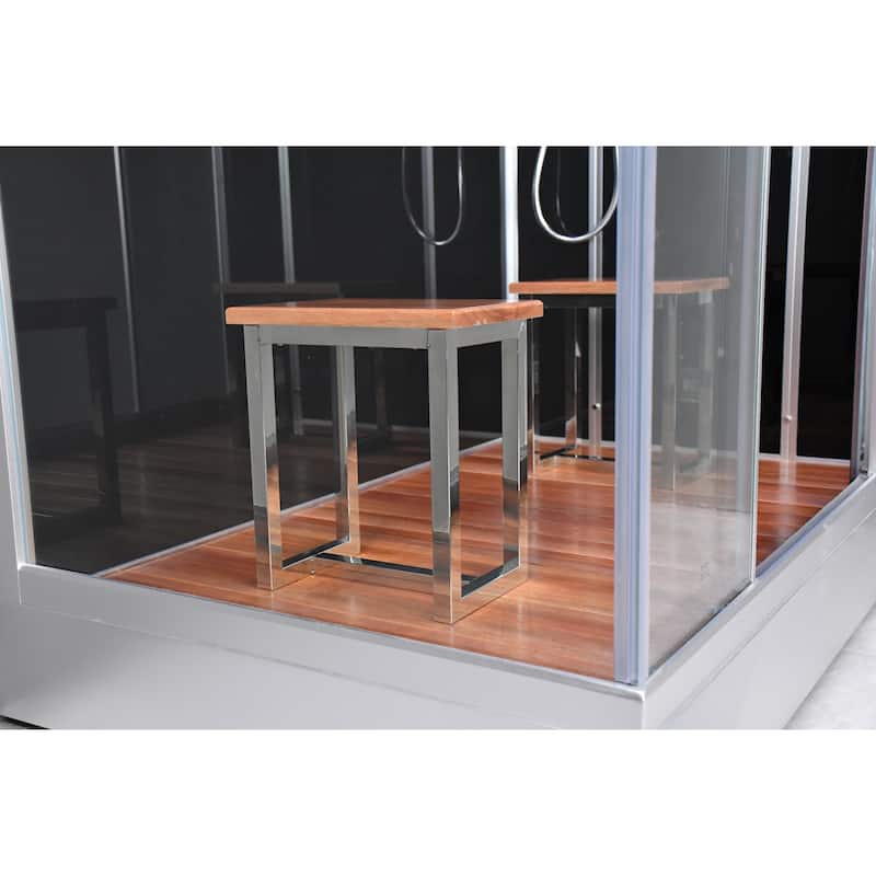 Platinum DZ961F8R Steam Shower (Right Side Controls)