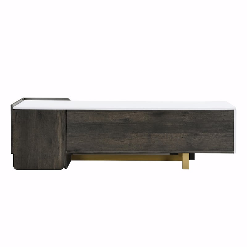 66.7'' Light Luxury TV Stand for TVs Up to 70 Inches