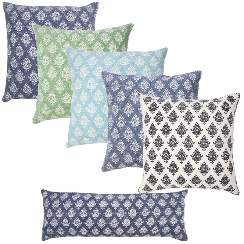 Sevita Traditional Fairytale Motif Throw Pillow, Single or Set of 2