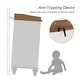 preview thumbnail 21 of 33, Farmhouse Kids Dresser with 5/6 Drawers, Wood Baby Dresser for Nursery