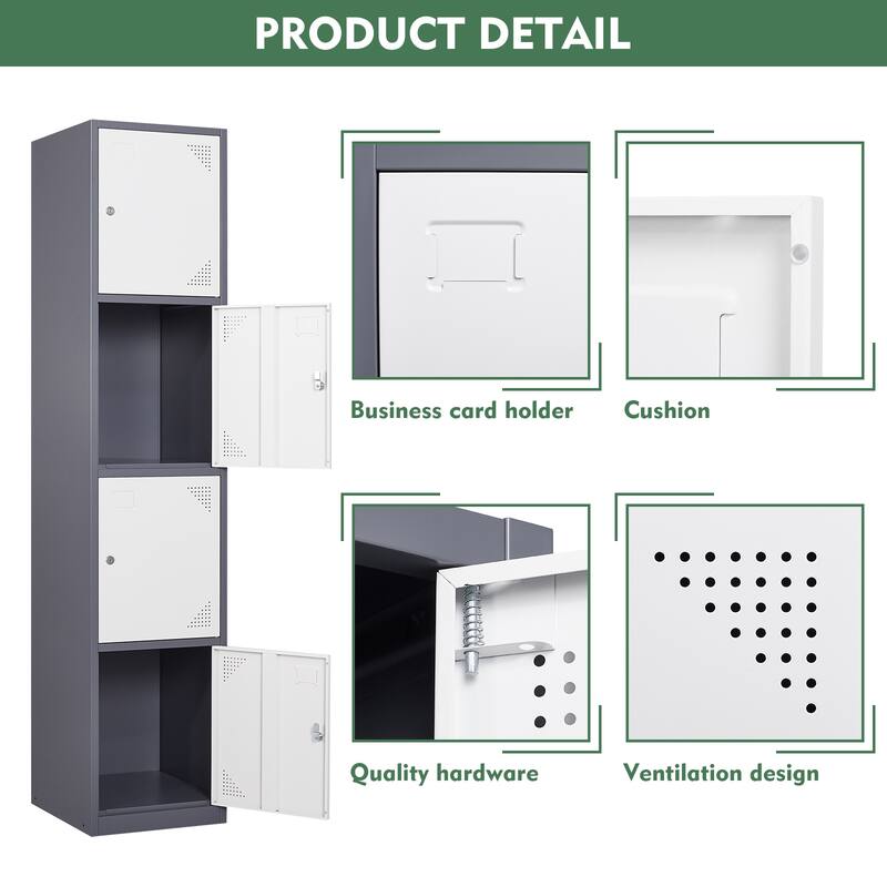 Metal Locker 4 Door