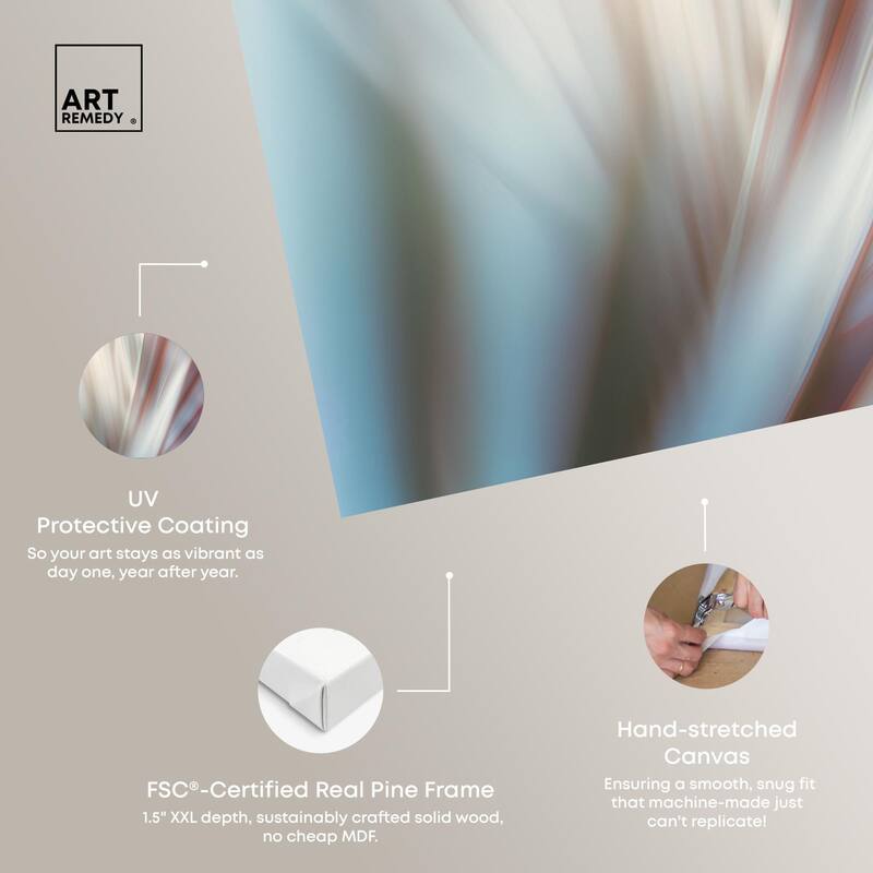 Pastel Speed I Canvas by Art Remedy, Gallery Wrapped